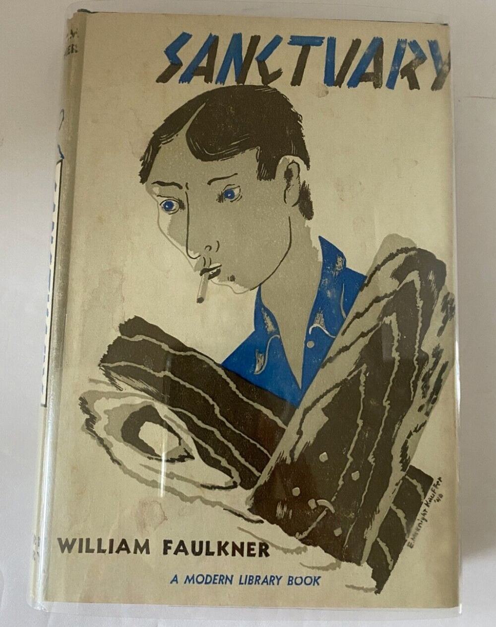BOOK: SANTUARY 1931 - WILLIAM FAULKNER - MADE IN USA
